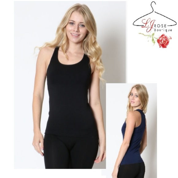 SEAMLESS RACERBACK TANK TOP - Picture 1 of 1